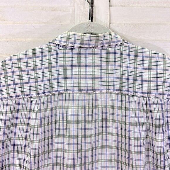 Plaid Shirt Size XL Northern Reflections Cotton Embroidered Plaid - Picture 8 of 10